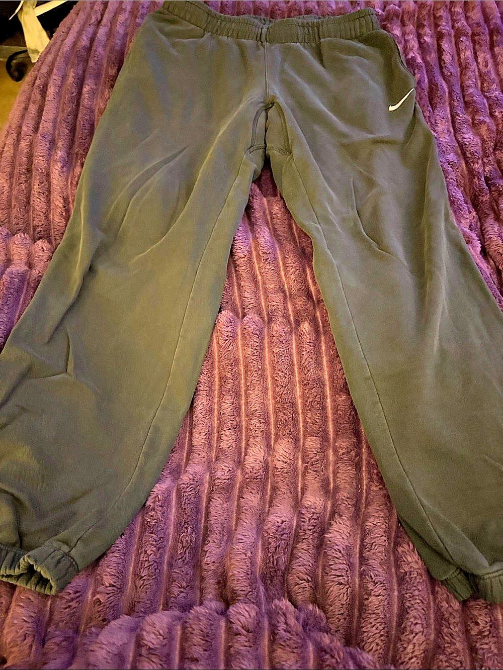 Nike Men's Jogger Pants Black Size Medium